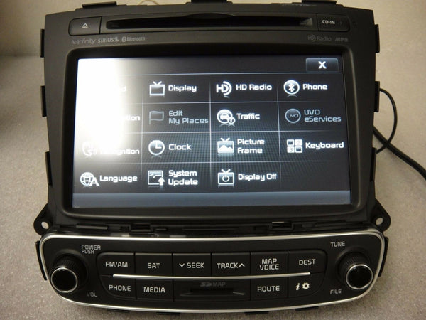 2014 2015 KIA SORENTO OEM CD RADIO GPS NAVIGATION SYSTEM