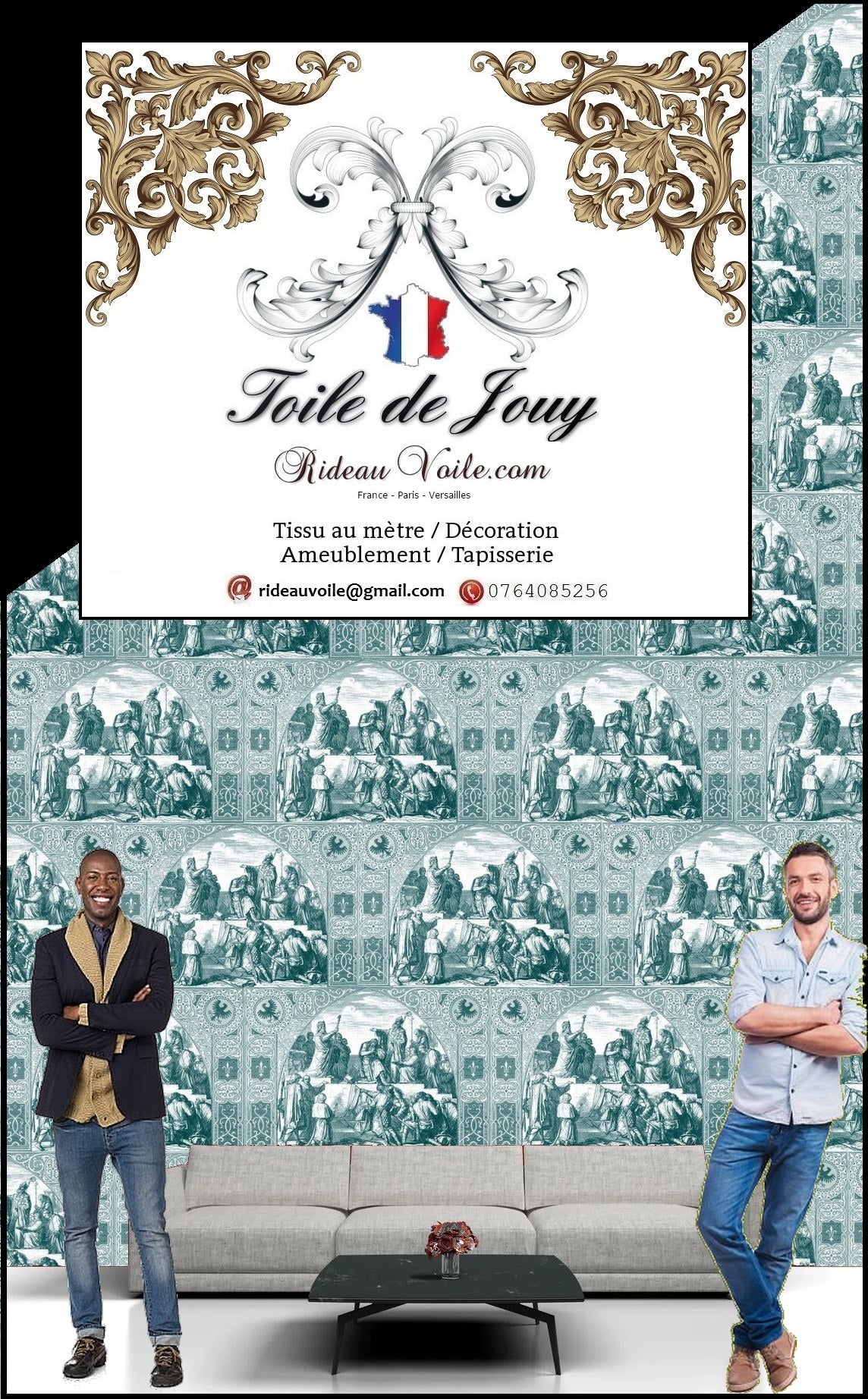 Toile de Jouy luxury french fabrics printed design decorating home furnishing tapestry ameublement tissu décoration tapisserie rideau papier peint interior 