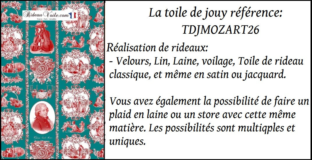 tissu ameublement tapisserie au mètre Toile de jouy luxe Paris Versailles décoration