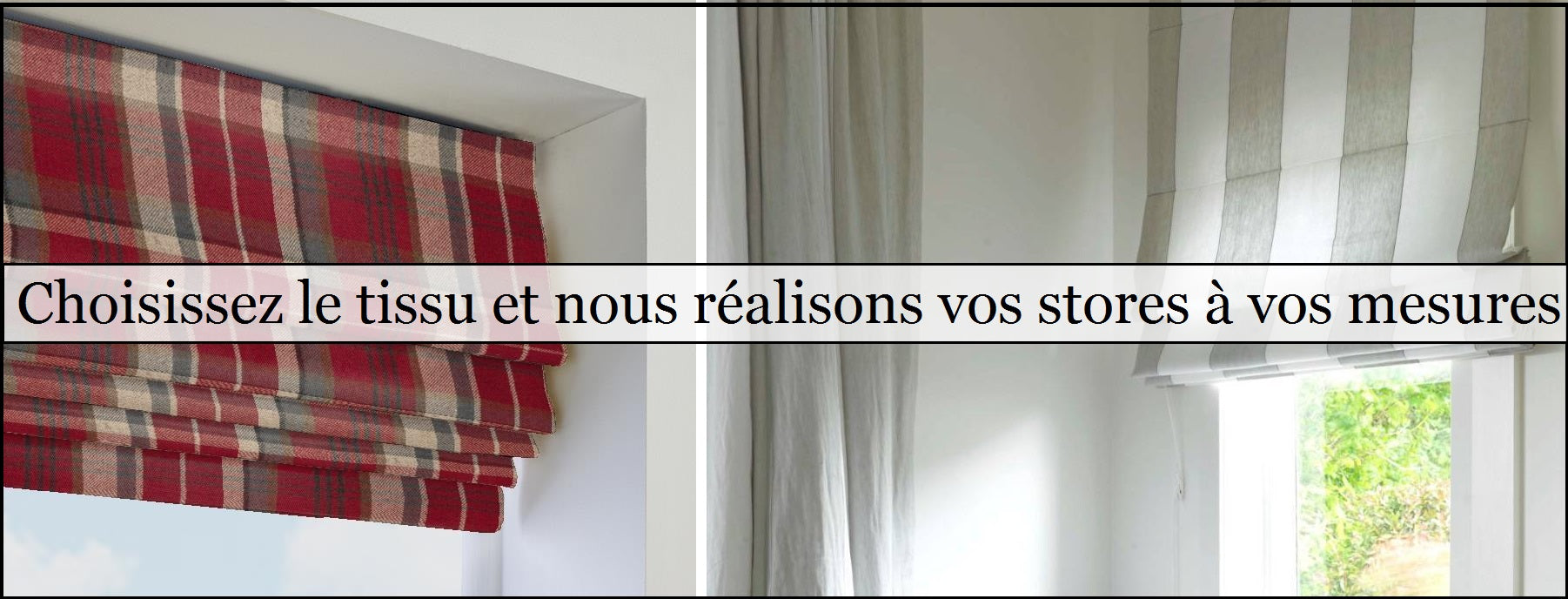 store bateau sur mesure tissu décoration #storebateau #tissuameublement #rideaux