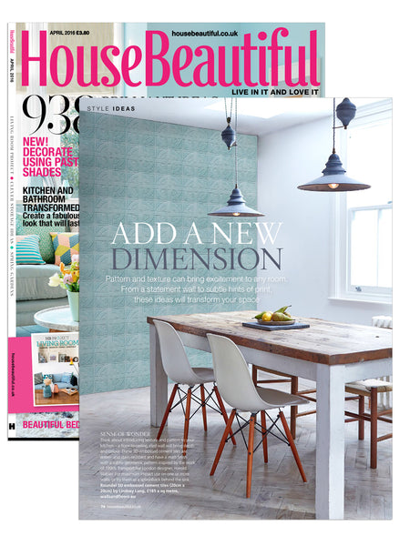 House Beautiful Magazine, Lindsey Lang, Tiles for Transport for London