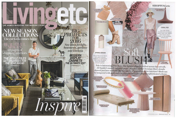 Living Etc magazine with Lindsey Lang Tiles