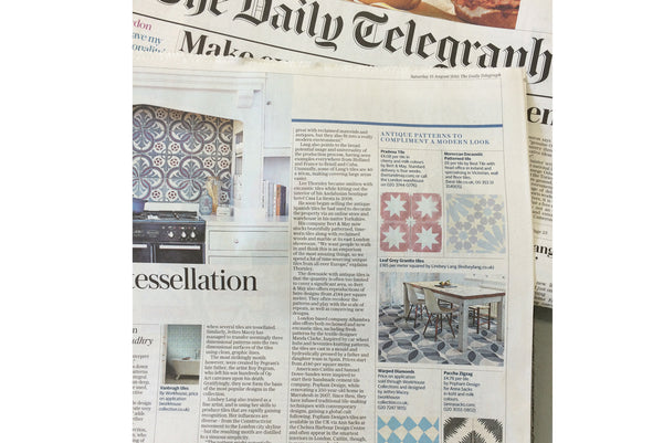 The Daily Telegraph - Tiles feature