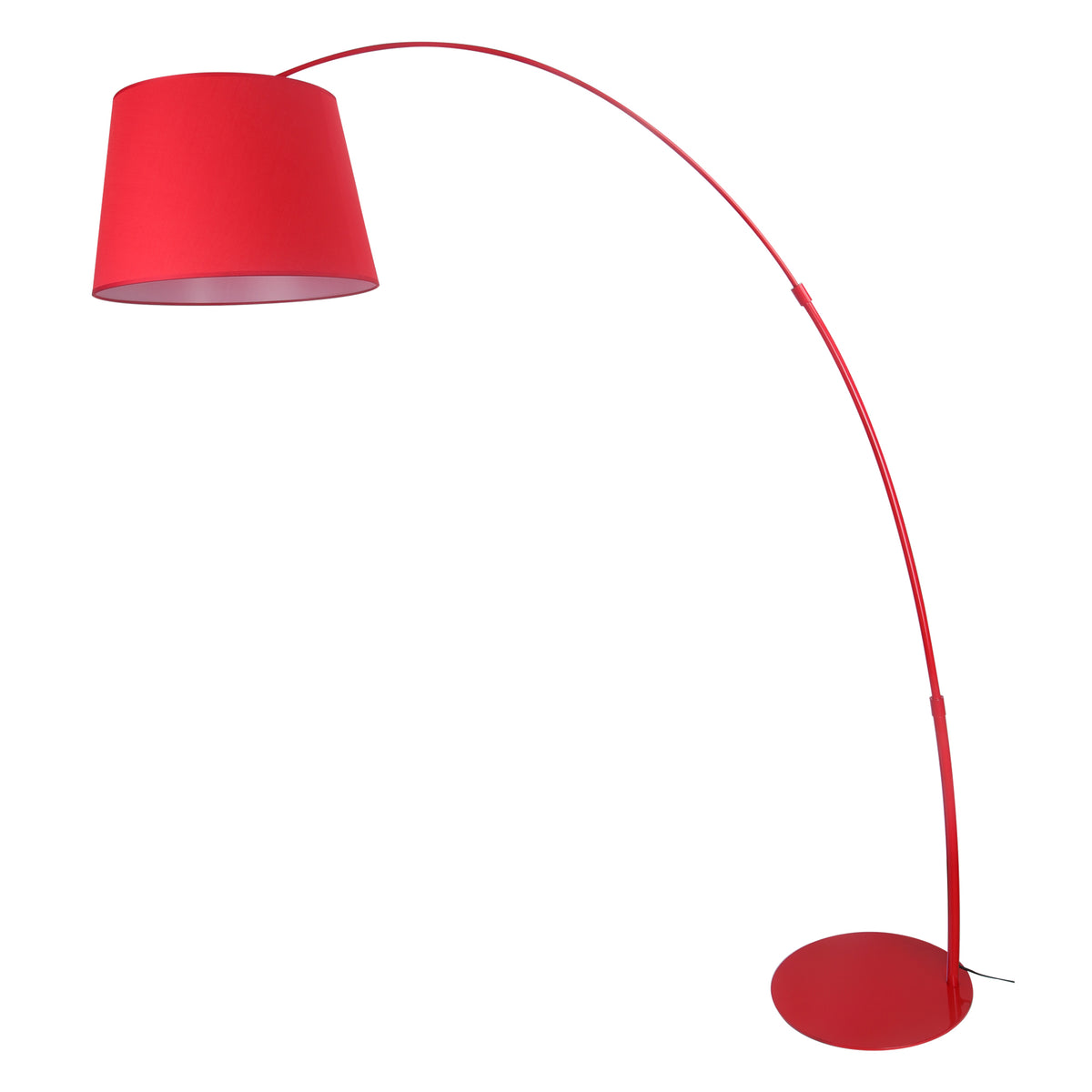 bright red lamp