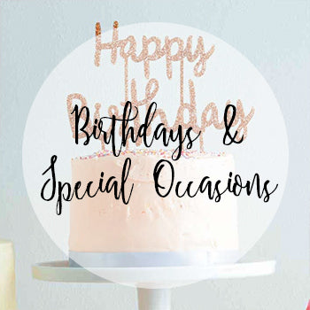 Happy Birthday & Special Occasion Cake Toppers