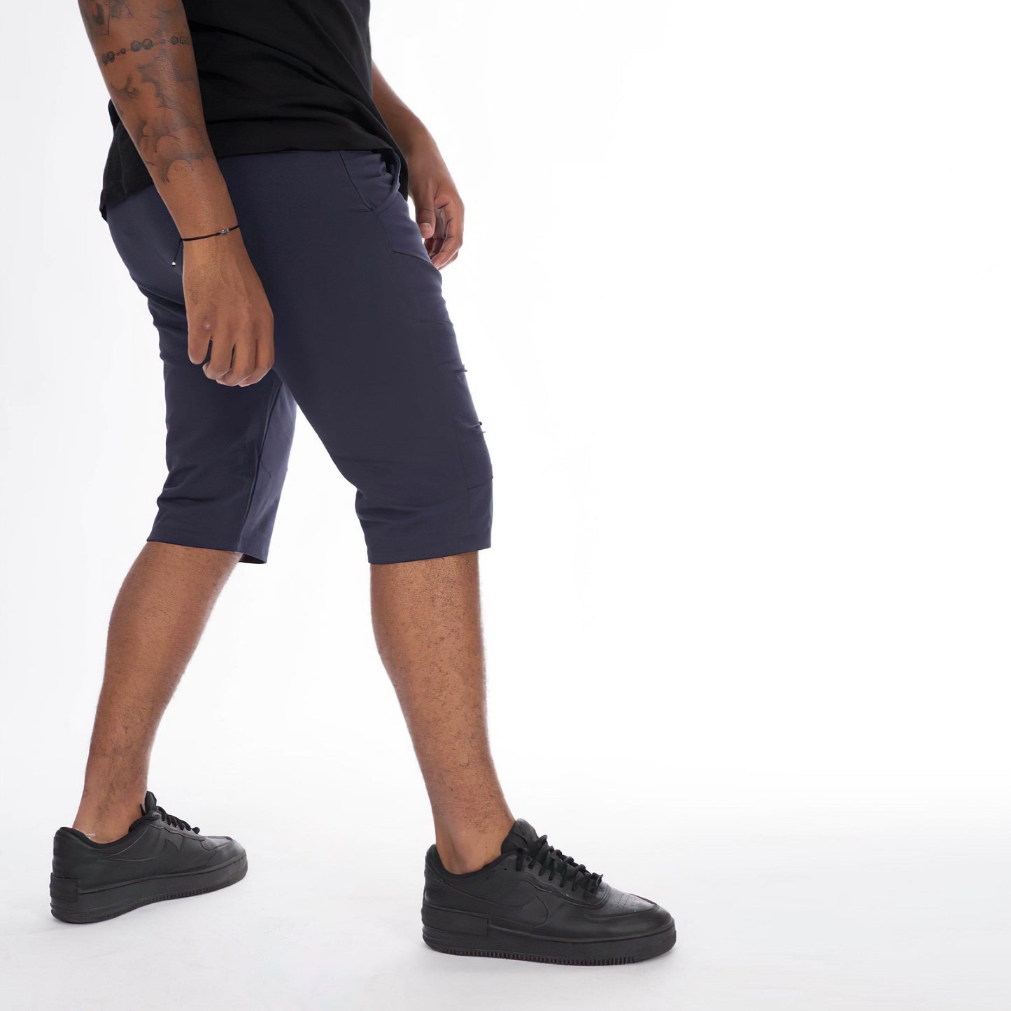 Aarhon Short Jogging 3-17-388 Bleu - Street'Style