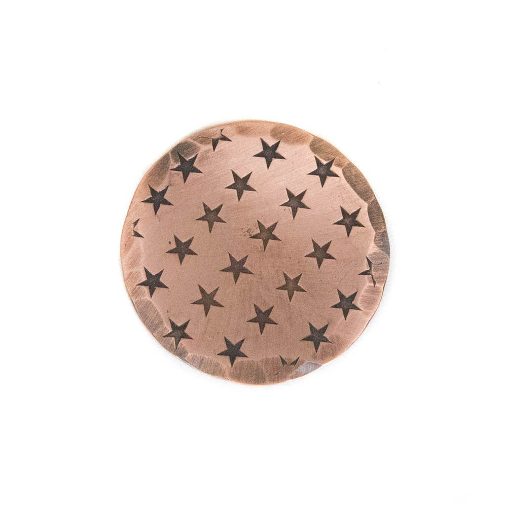 Hand Forged® Stars + Stripes Ball Mark - Copper