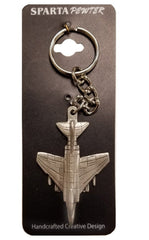 Empire Pewter F4 Airplane Flag Pewter Pin 