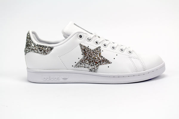 stan smith argento dietro