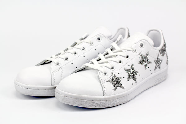 adidas con stella glitterata