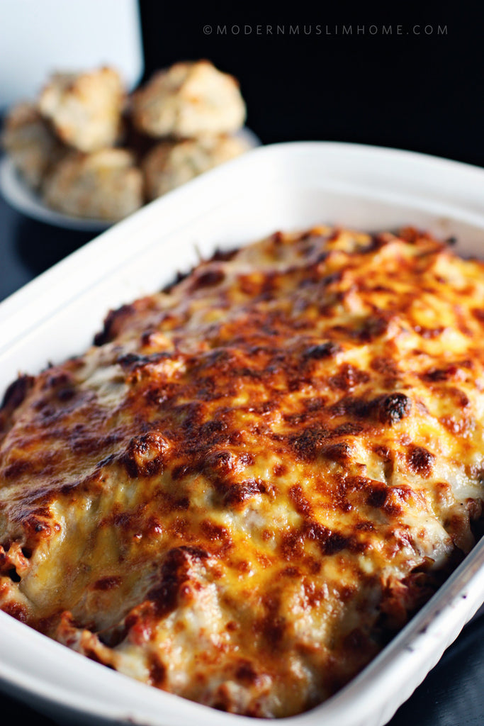 Crazy Good Cheesy Chicken Pasta | ModernMuslimHome.com