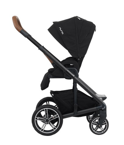 nuna stroller caviar