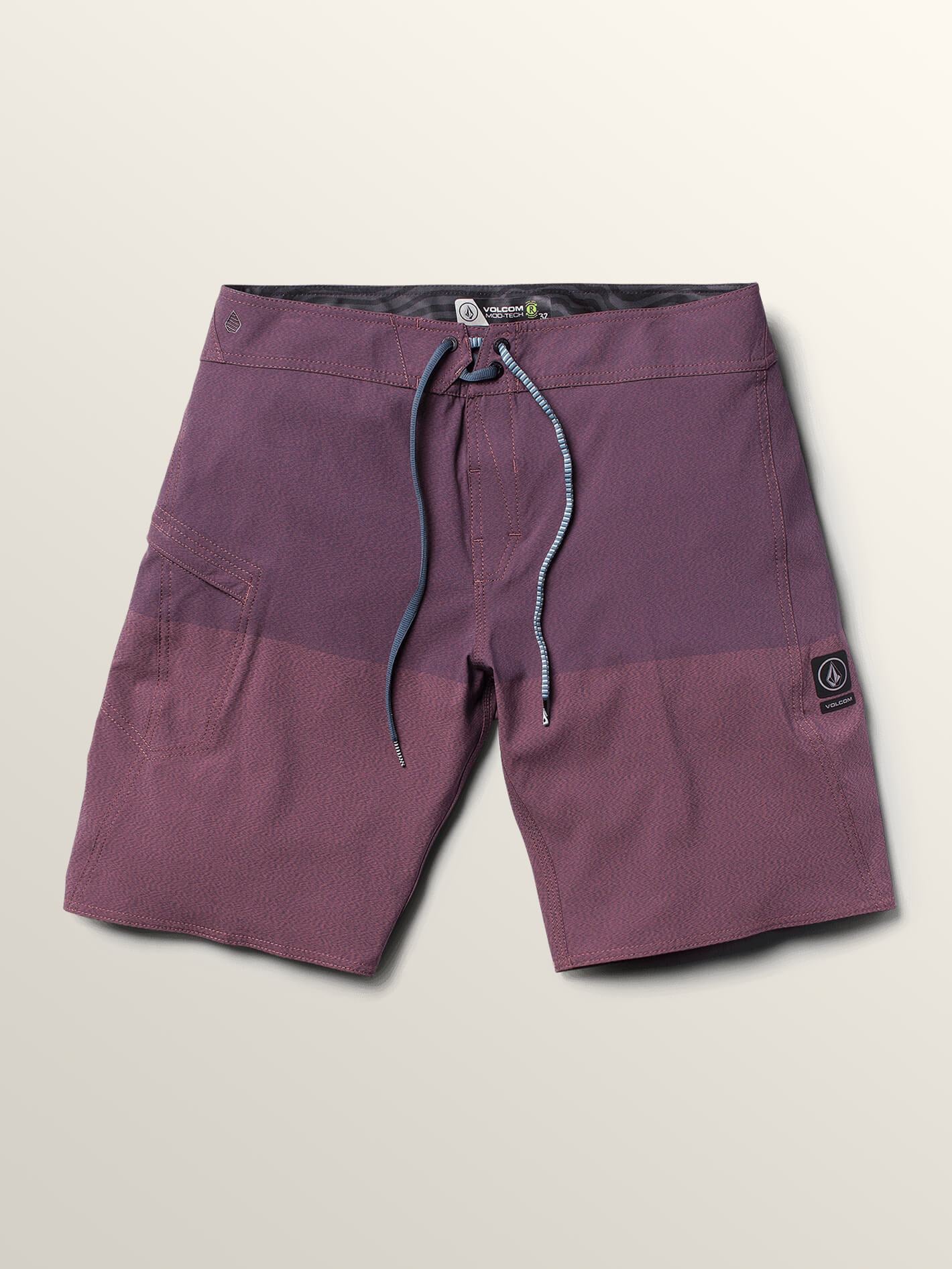 Lido Heather Mod Boardshorts In Deep Blue, Second Alternate View