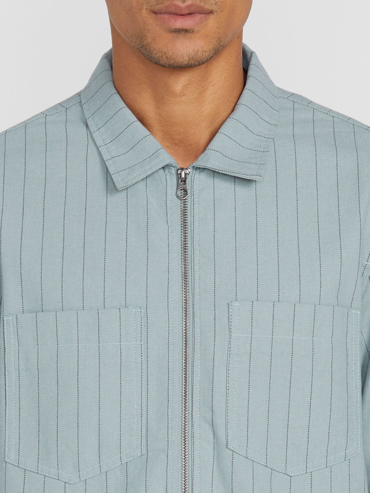 Cj Collins Chore Jacket - Cool Blue