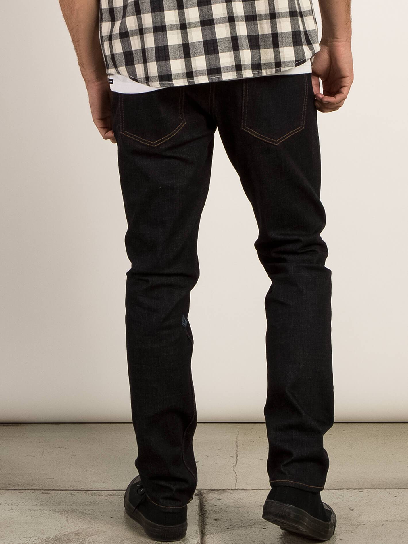 Solver Modern Tapered Jeans In Stretch Dry, Back View