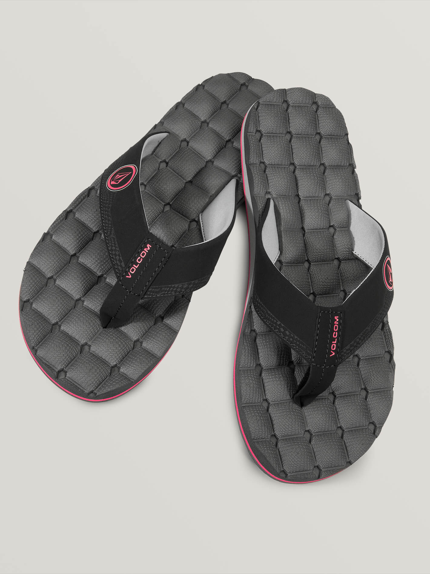 Recliner Sandals - Graphite – Volcom US
