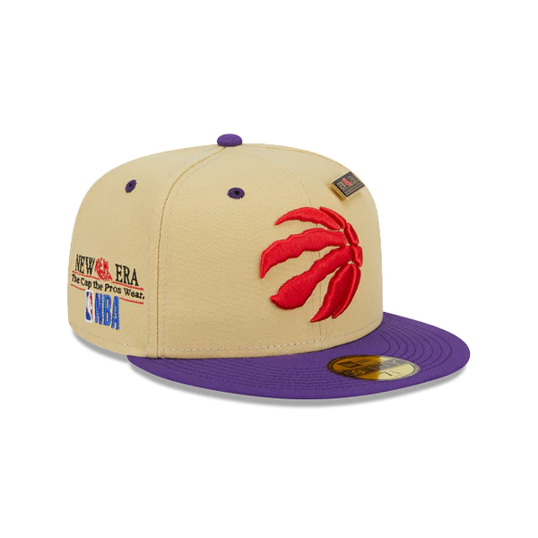 Jabón Humano Implementar New ERA 5950 Day NBA Collection Toronto Raptors Fitted Hat (Tan) – Centre