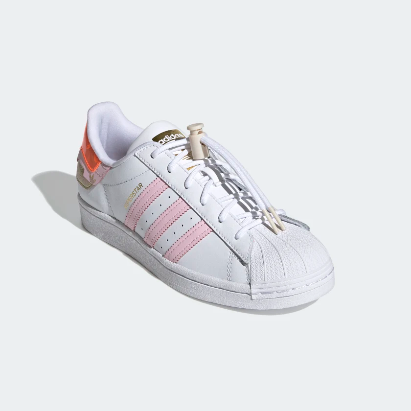 lijn worst betaling Adidas Women's Superstar (White/Clear Pink/Solar Red) – Centre
