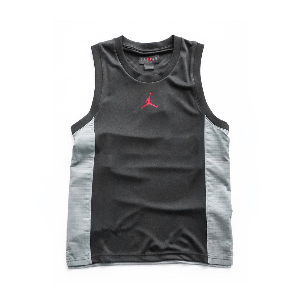 Jordan Dri-Fit Air Tanktop (Black/Smoke Grey/Gym Red) - Jordan