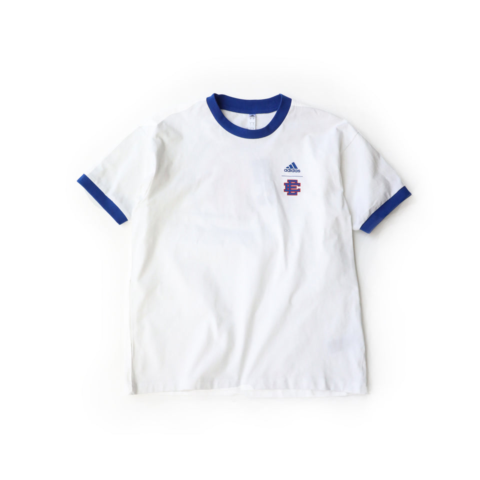 Adidas Eric Emanuel McDonald's All American Graphic Tee (White/Royal Blue-Red) - Men's Apparel