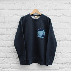 Carhartt WIP Eaton Pocket Sweatshirt Navy Heather