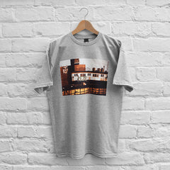 Obey x Cope2 Subway Photo T-Shirt Heather Grey