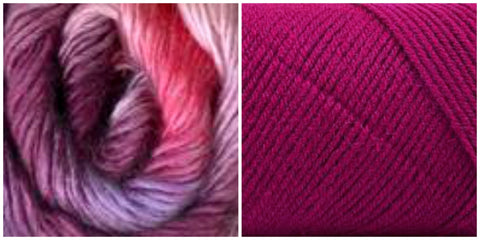 FUCHSIA+ PINK FUCHSIA - Embossed Phoenix Hooded Cape KIT
