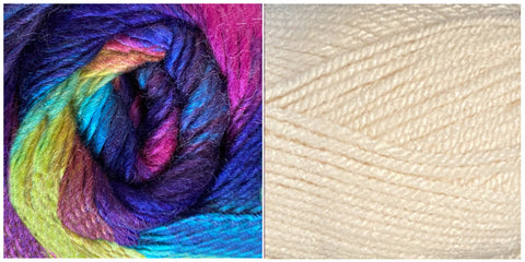 VANILLA + MISTY - Embossed Phoenix Scarf KIT