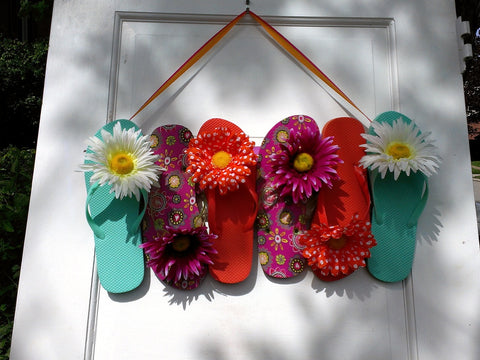 Repurposed flip flops