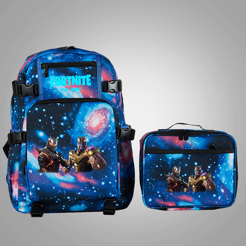 fortnite backpack and lunchbox set