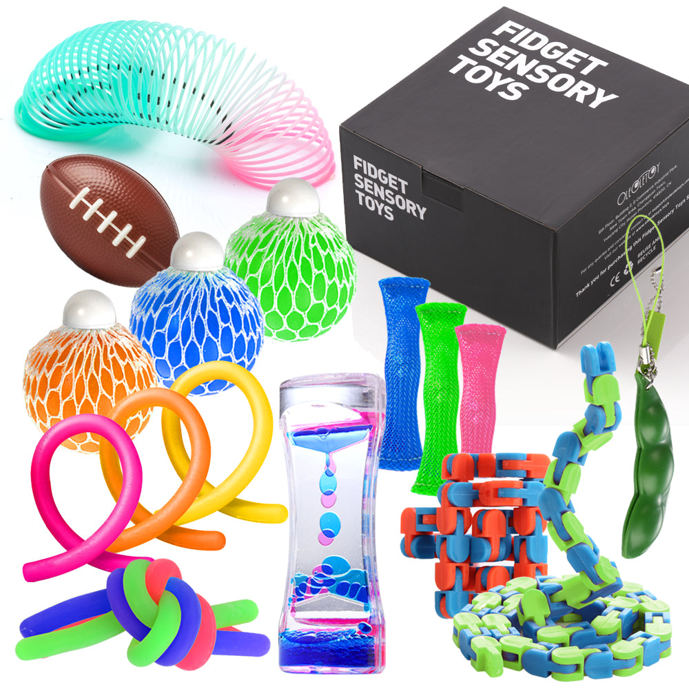 10Pack Fidget Toys Set Sensory Tools Bundle Stress Relief Hand Kids Adults Toy 