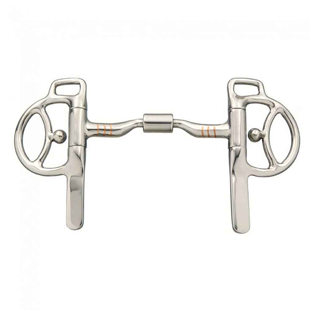 Kelly Silver Star Mini Low Port Correction Bit with Roller Tack - Pony Tack Teskey's   