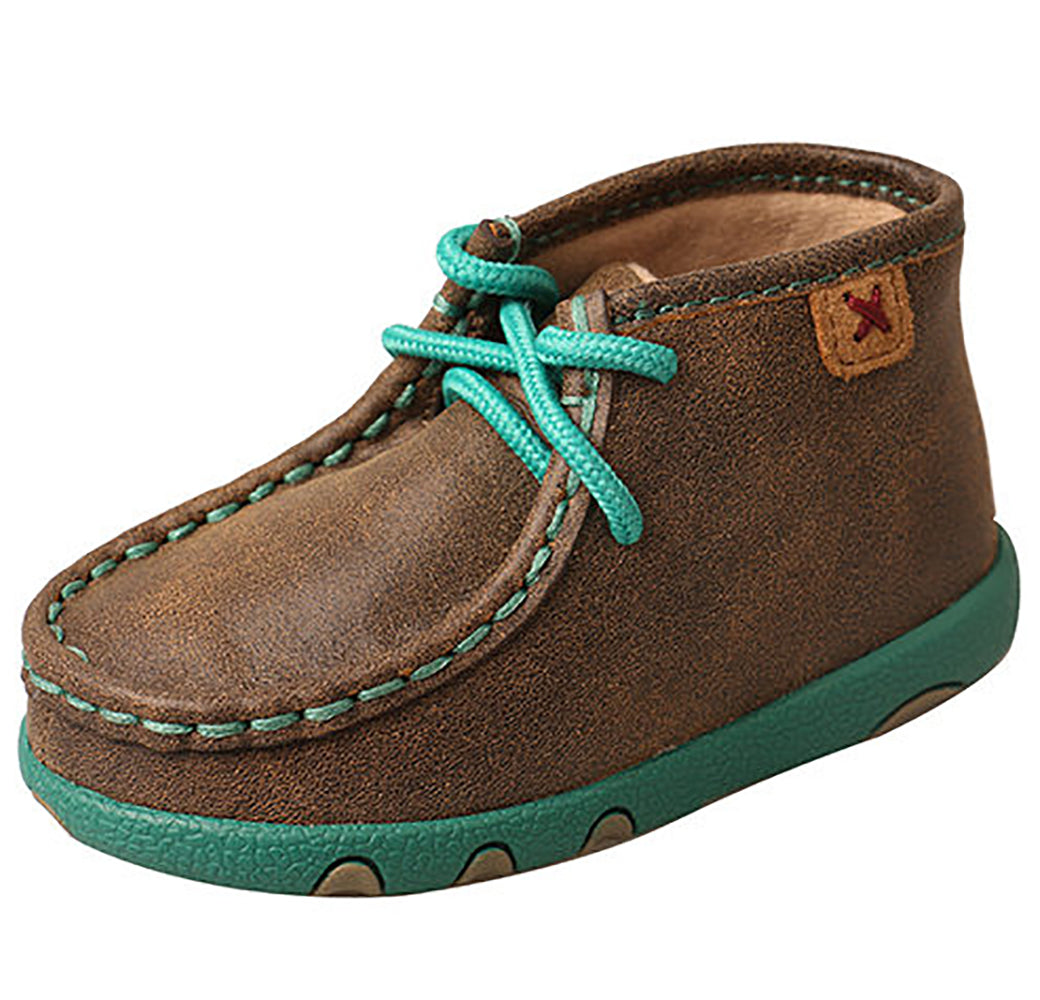 Twisted X Infant Chukka Turquoise Driving Moc KIDS - Baby - Baby Footwear TWISTED X   