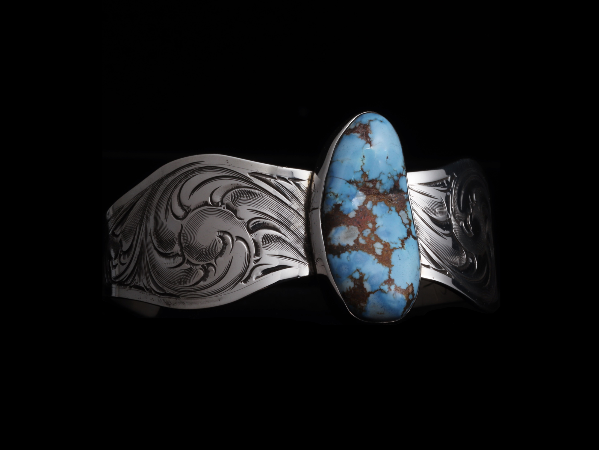 Comstock Heritage Kazakhstan Turquoise Cuff Bracelet WOMEN - Accessories - Jewelry COMSTOCK HERITAGE   