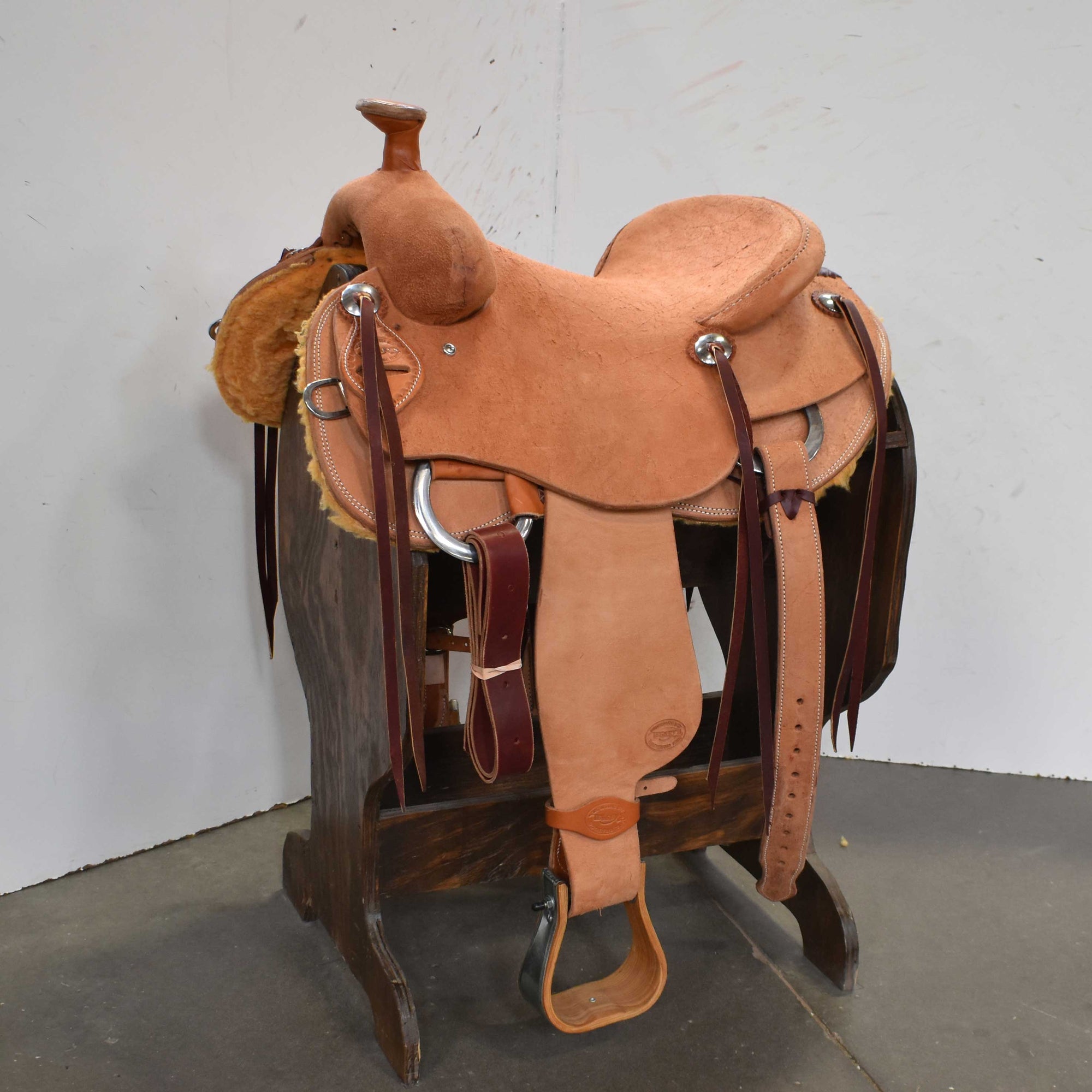 15" TESKEY'S RANCH SADDLE Saddles - New Saddles - RANCH TESKEY'S SADDLERY LLC   