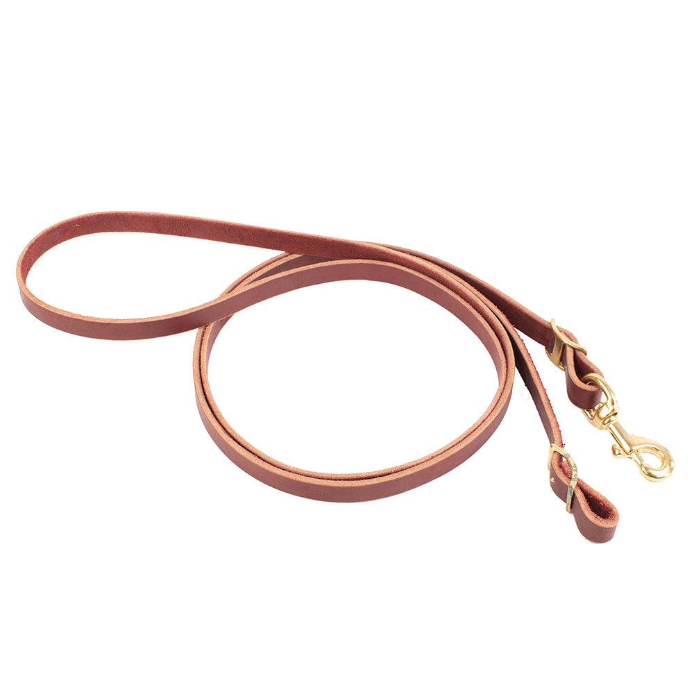 Teskey's 5/8" Latigo Roping rein Tack - Reins Teskey's   