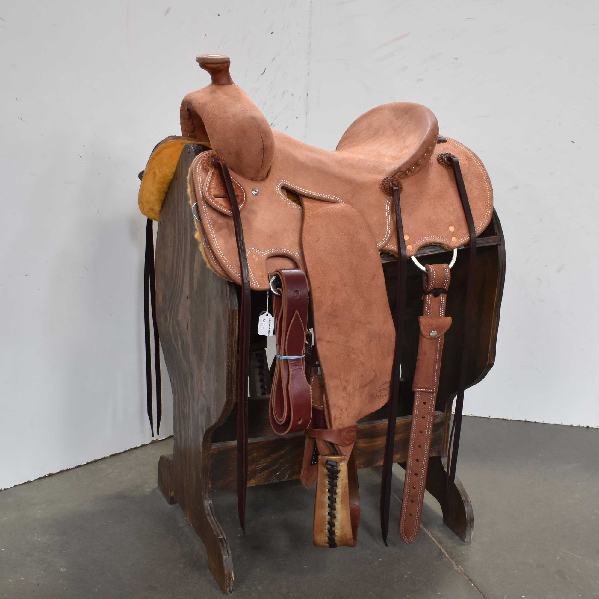 14" TESKEY'S STRIP DOWN RANCH SADDLE Saddles - New Saddles - RANCH TESKEY'S SADDLERY LLC   