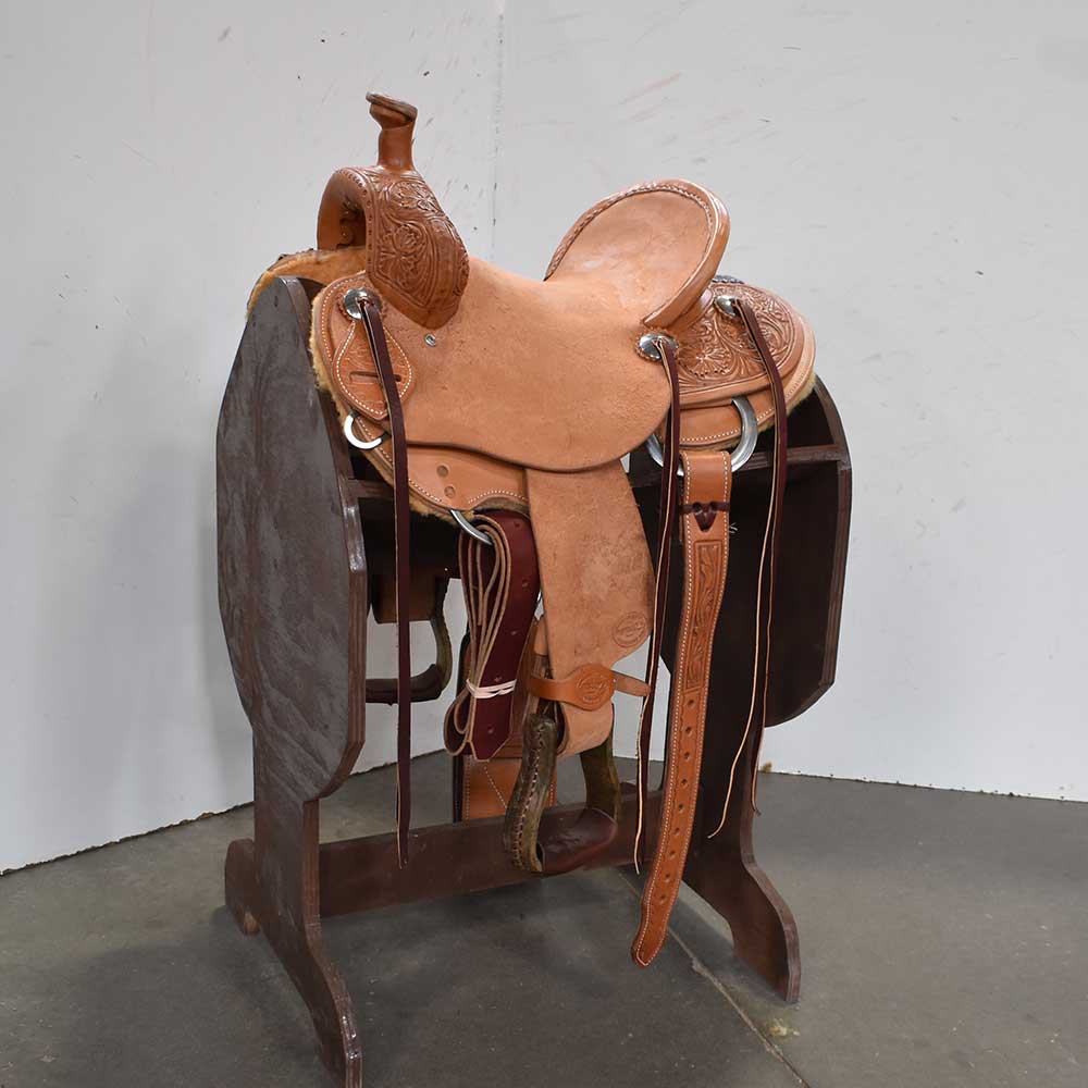 12" TESKEY'S JR. RANCH SADDLE Saddles - New Saddles - RANCH TESKEY'S SADDLERY LLC   