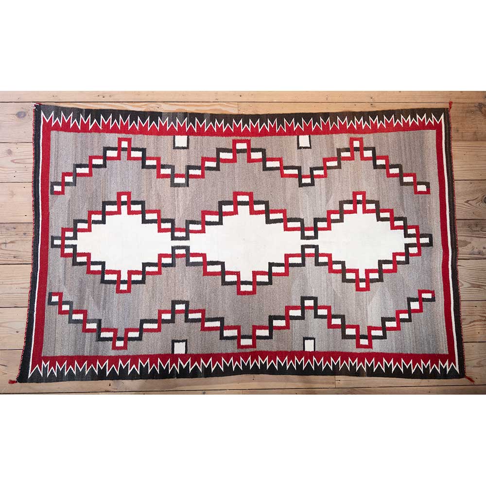 Early 1900's Vintage Navajo Rug Collectibles Teskeys   