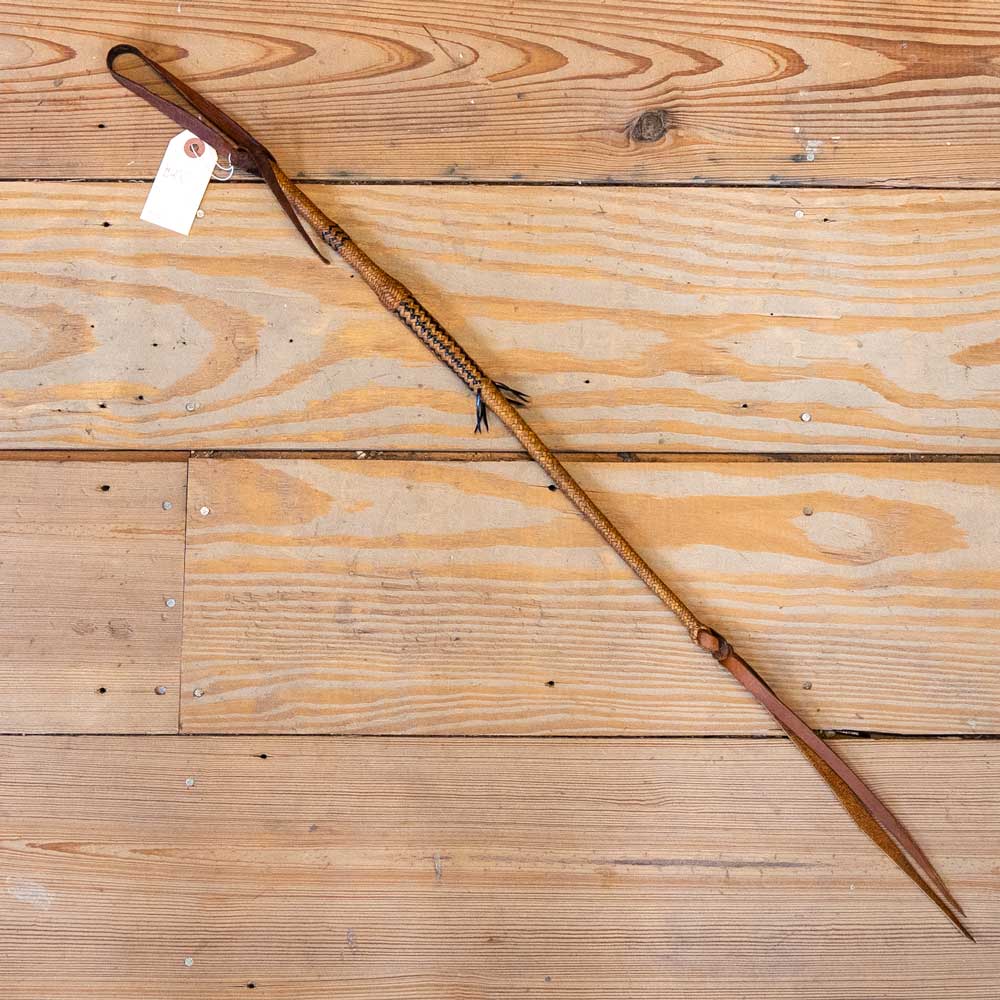 33" Braided Rawhide Quirt Collectibles MISC   