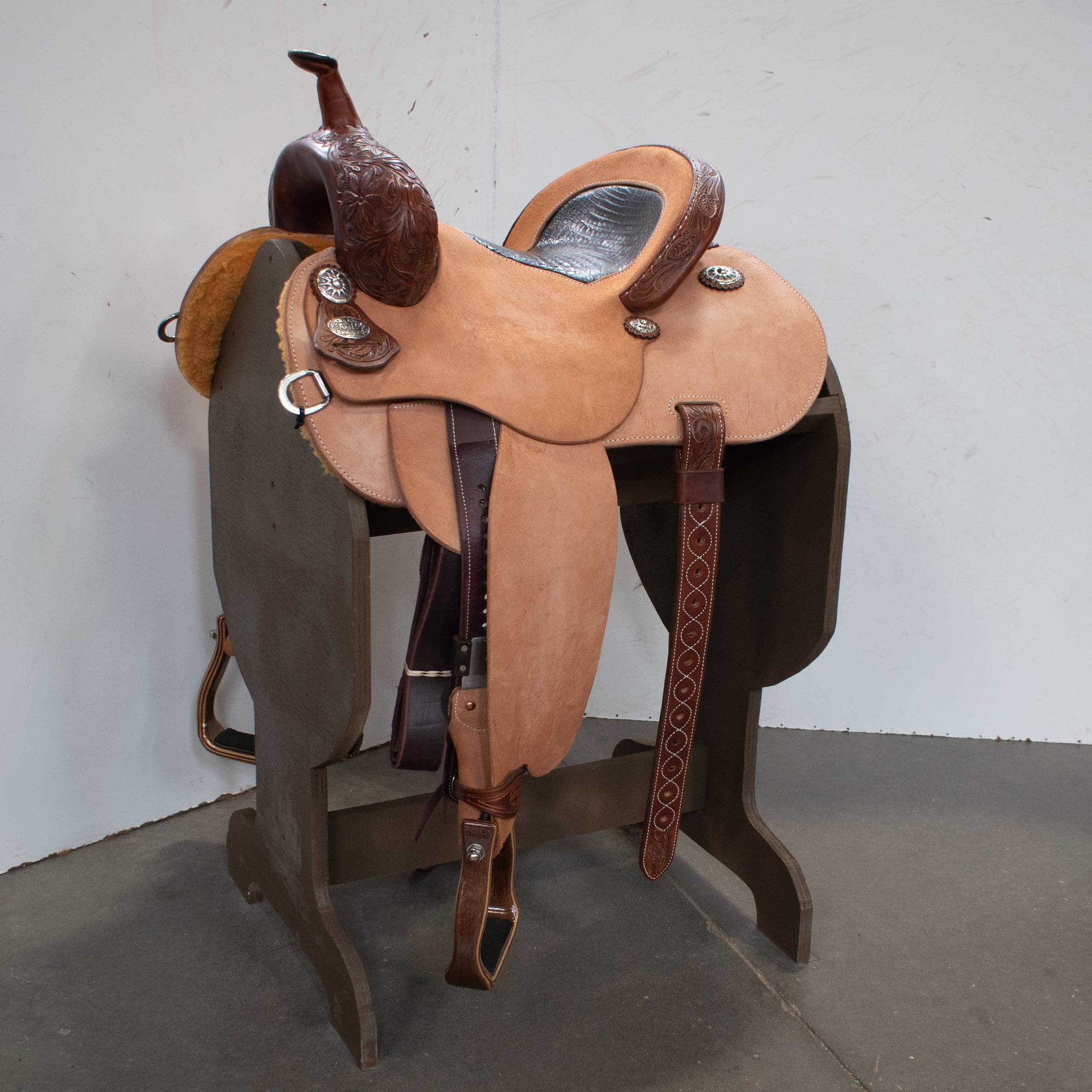 13" MARTIN SADDLERY FEARLESS BARREL SADDLE Saddles - New Saddles - BARREL Martin Saddlery   