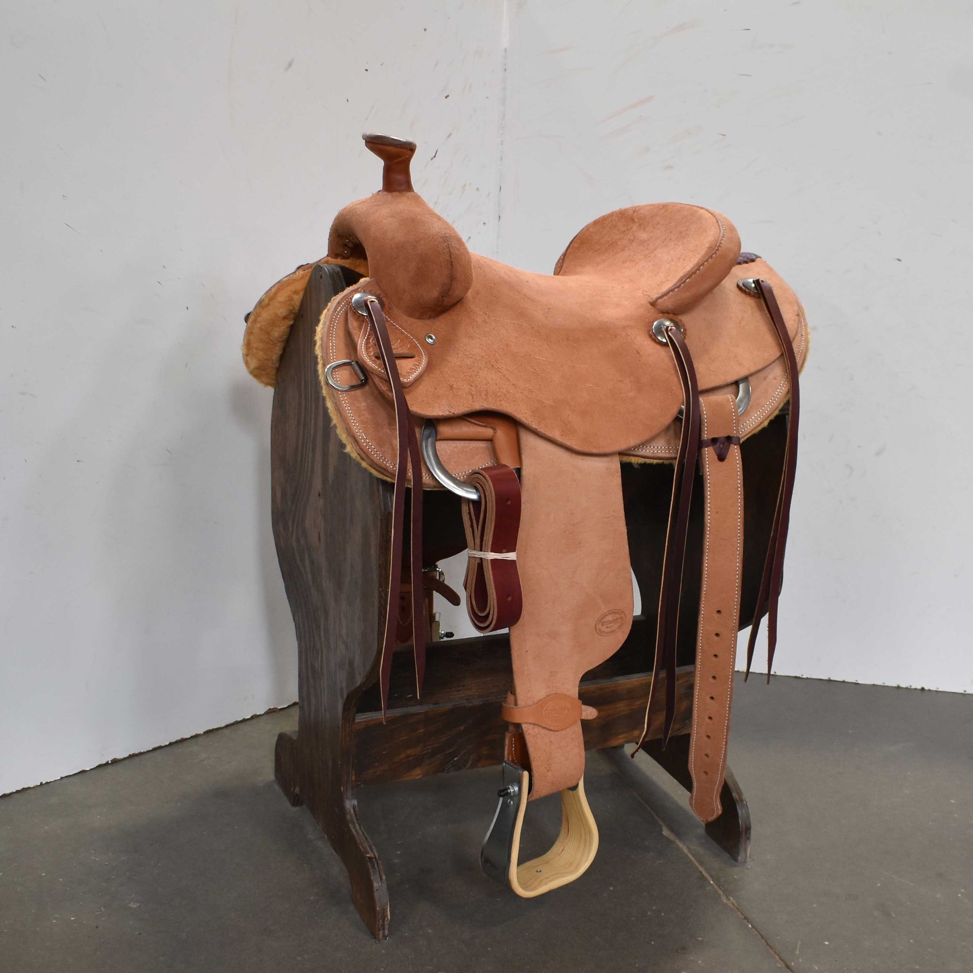 14.5" TESKEY'S RANCH SADDLE Saddles - New Saddles - RANCH TESKEY'S SADDLERY LLC   