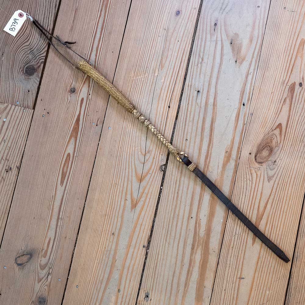29" Natural Rawhide Quirt Tack MISC   