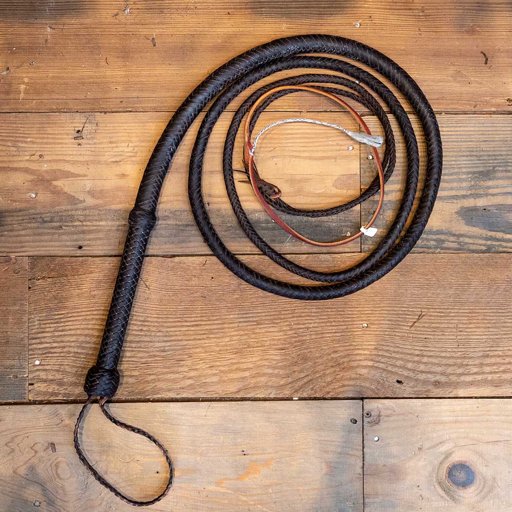 10' Kangaroo Hide Whip Collectibles Teskeys   