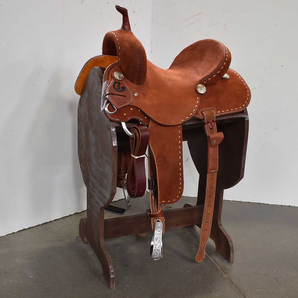 14" JEFF SMITH C3 BARREL SADDLE Saddles - New Saddles - BARREL Jeff Smith   