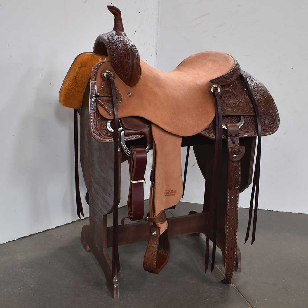 16.5" JEFF SMITH CUTTING SADDLE Saddles - New Saddles - CUTTER Jeff Smith   