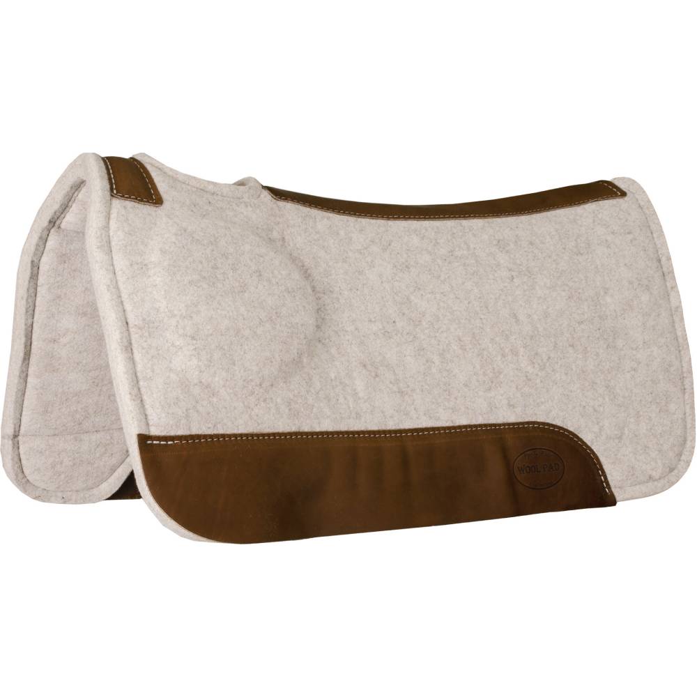 Tan Wool Correct Fit Competition XRD Pad Tack - Saddle Pads Mustang 32x31  