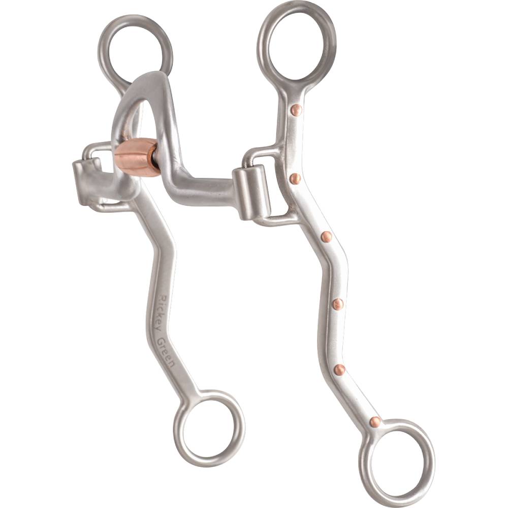 Classic Equine Rickey Green Setter with Roller Bit Tack - Bits, Spurs & Curbs - Bits Classic Equine   