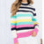Multicolor Stripe Turtleneck WOMEN - Clothing - Sweaters & Cardigans THML CLOTHING   