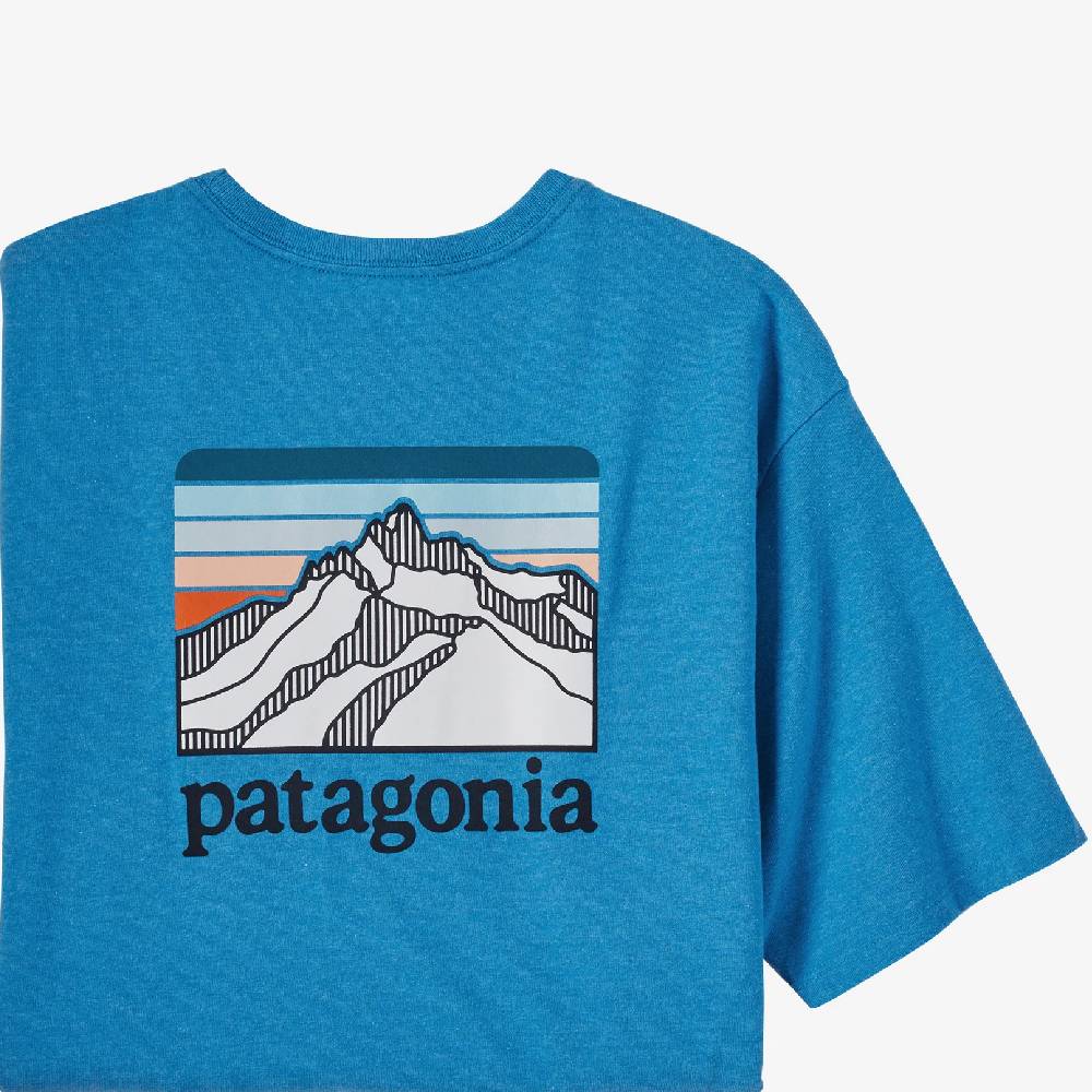 Patagonia Ridge Line Logo Tee MEN - Clothing - T-Shirts & Tanks Patagonia   